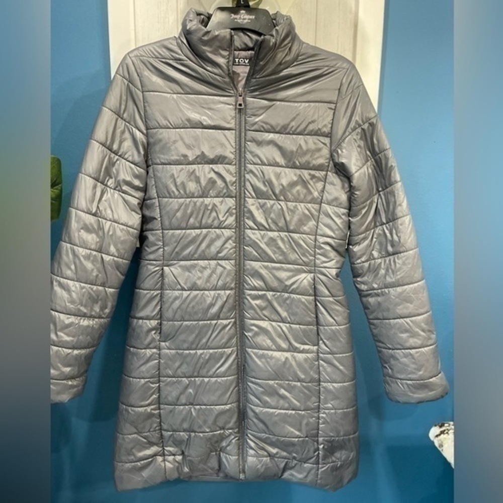 TOV Los Angeles Long Parka Jacket woman’s size M